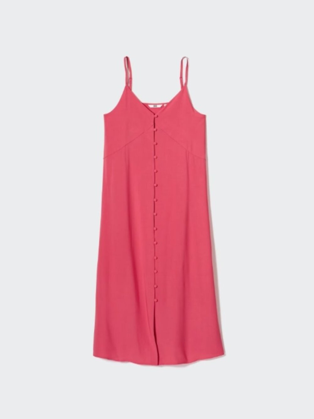 ***PRICE DROP*** Button Down Pink Camisole Flare Summer Dress Small